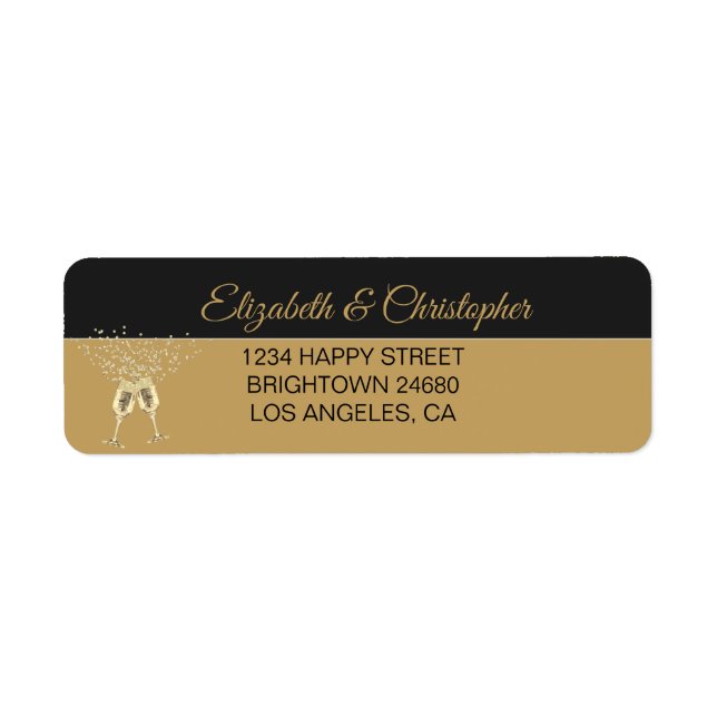 50. Goldenes Jubiläum Sparkle Black Gold (Vorne)