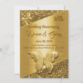 50. Goldjubiläum Save the Date Einladung