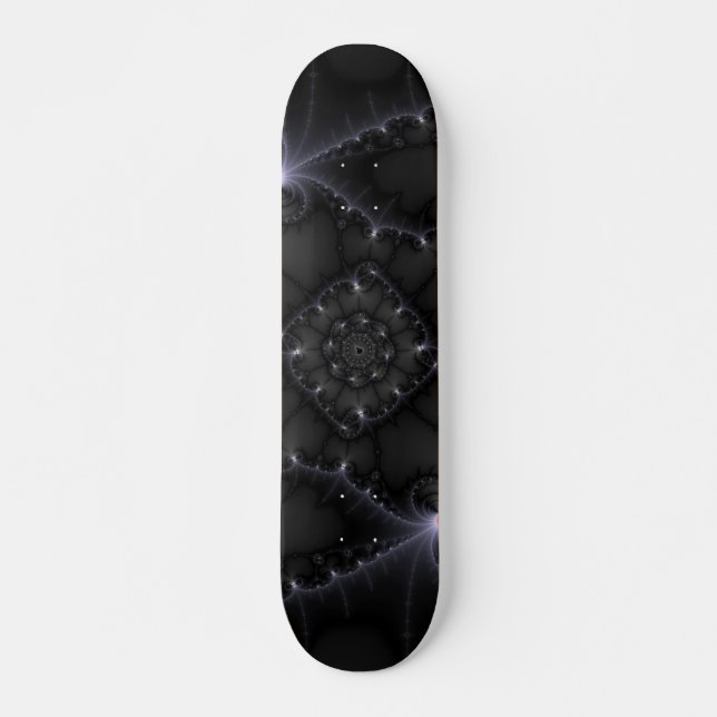 50 Grau - Fraktal Art Skateboard (Vorne)