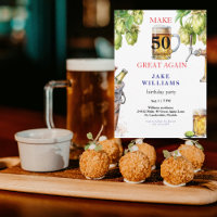50 Große Bier Geburtstagsparty