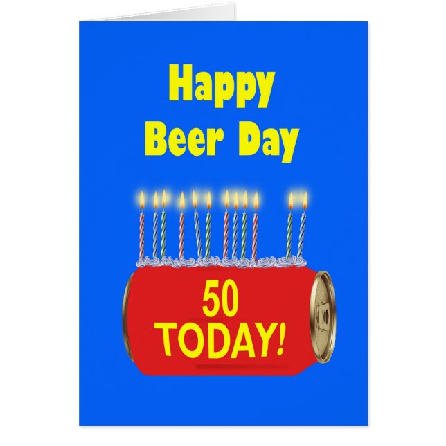 50. Happy Beer Day Birthday (Vorne)