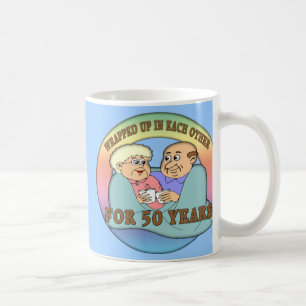 50. Hochzeits-Jahrestags-Tasse Kaffeetasse
