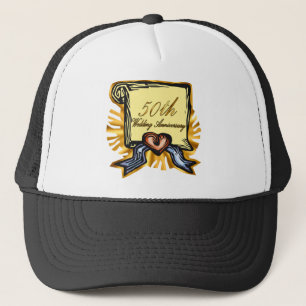 50. Hochzeitstag 3w Truckerkappe