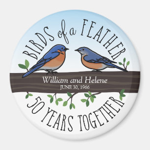 50. Hochzeitstag, Drosseln einer Feder Magnet