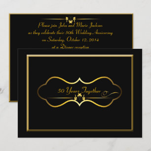 50. Hochzeitstag Einladung