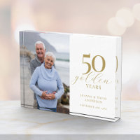 50. Hochzeitstag Elegant 50 Goldene Jahre