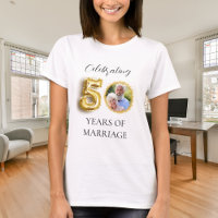 50. Hochzeitstag Foto Gold