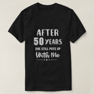 50. Hochzeitstag Funny Husband-Geschenk T-Shirt