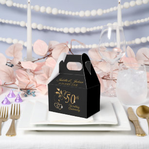 50. Hochzeitstag Geschenkschachtel