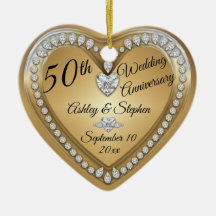 50. Hochzeitstag Gold Diamonds - Sake