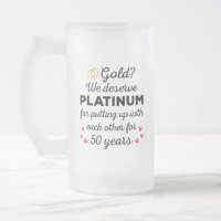 50. Hochzeitstag I - Gold Funny Couple