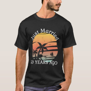 50. Hochzeitstag Kreuzfahrt nur 50 Ye verheiratet T-Shirt