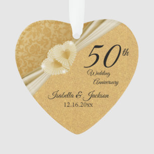 50. Hochzeitstag Ornament