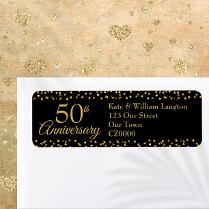 50. Hochzeitstag Rücksendeadresse