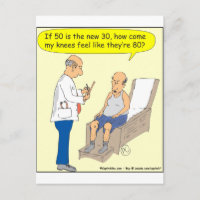 50 ist der neue 30-Cartoon