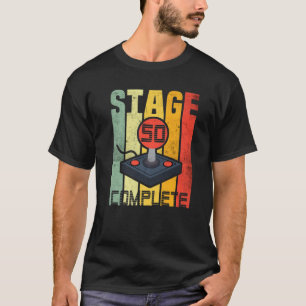 50 Jahre 50 Bühne abgeschlossen Vintag 50. Geburts T-Shirt