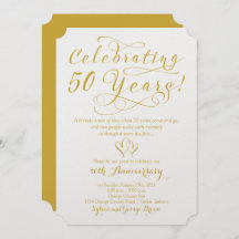 50 Jahre 50 Jahre Hochzeitstag