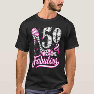 50 Jahre alt 50 & fabelhaft 50. Geburtstag Pink Di T-Shirt