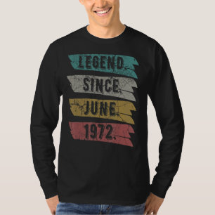 50 Jahre alt 50. Geburtstag Dekoration Legend seit T-Shirt