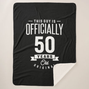 50 Jahre alt - 50. Geburtstag Funny Gift Sherpadecke
