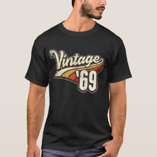 50 Jahre alt 50. Geburtstagsgeschenk mit Retro Gra T-Shirt