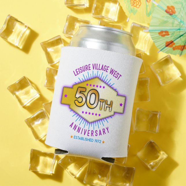 50 Jahre alt kann gemütlich Dosenkühler (In Situ Sommer)