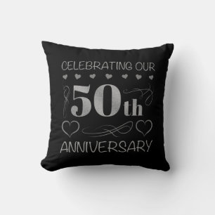 50 Jahre alt Kissen