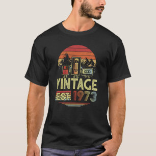 50 Jahre alt Made in 1973 Vintag 50. Geburtstag Re T-Shirt