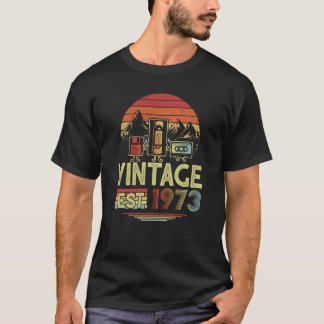 50 Jahre alt Made in 1973 Vintag 50. Geburtstag Re T-Shirt