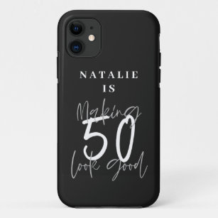 50 Jahre alt personalisiert aussehen  Case-Mate iPhone Hülle