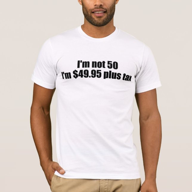 50 Jahre alt T-Shirt (Vorderseite)