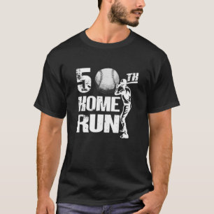 50 Jahre alt Vintag Baseball 50. Geburtstag T Shir T-Shirt