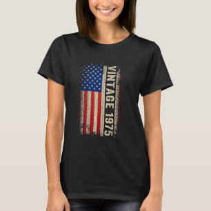 50 Jahre alt Vintag Geboren im Jahr 1975 50. Gebur T-Shirt
