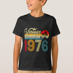 50 Jahre Alt Vintage 1976 50. Geburtstag Männer Fr T-Shirt
