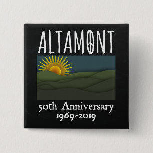 50 Jahre Altamont Speedway Free Konzert 1969 Button