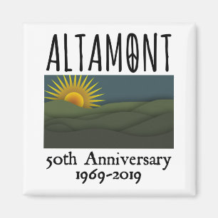50 Jahre Altamont Speedway Free Konzert 1969 Magnet