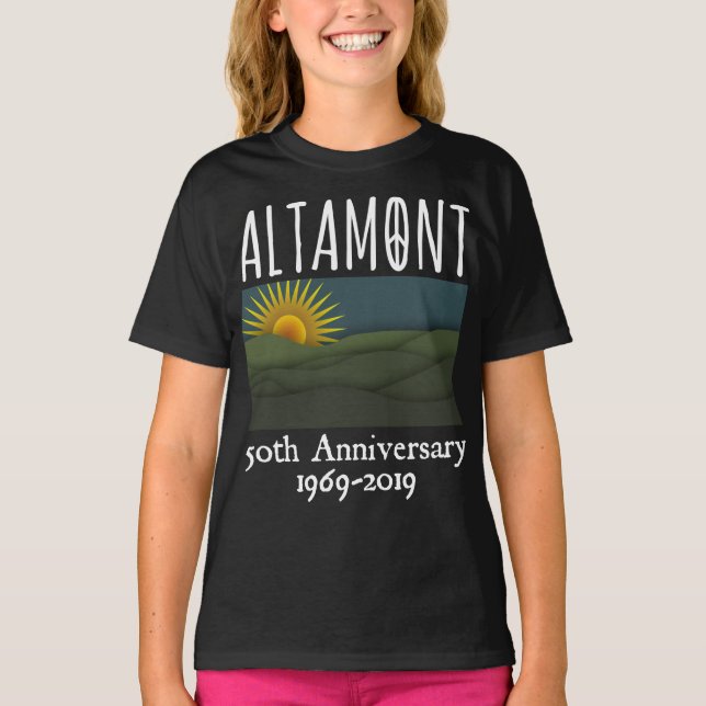 50 Jahre Altamont Speedway Free Konzert 1969 T-Shirt (Vorderseite)