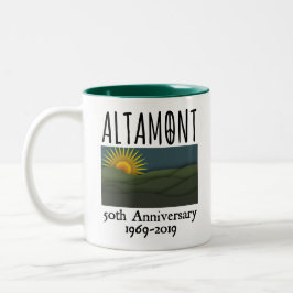 50 Jahre Altamont Speedway Free Konzert 1969 Zweifarbige Tasse