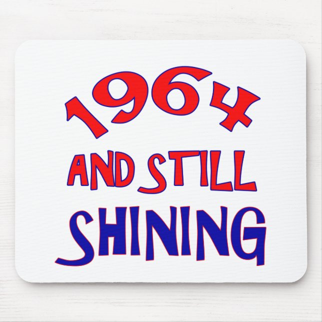 50 Jahre Alte Geburtstagsdesigns Mousepad (Vorne)