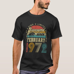 50 Jahre alte Geschenke Phantastisch seit Februar T-Shirt