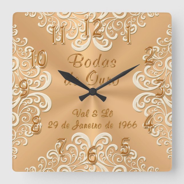 50 Jahre alte Uhren für Sonderaufträge (Vorderseite)