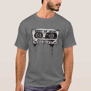 50 Jahre alte Vintage Januar 1972 50. Geburtstag M T-Shirt