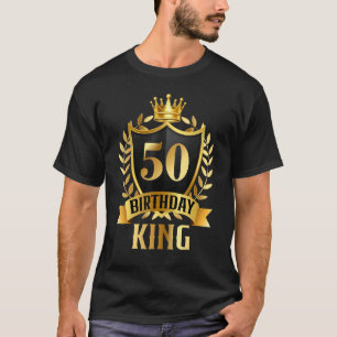 50 Jahre alter Geburtstag König Cool 50. B Tag Pha T-Shirt