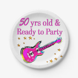 50 JAHRE ALTER ROCK STAR PAPPTELLER