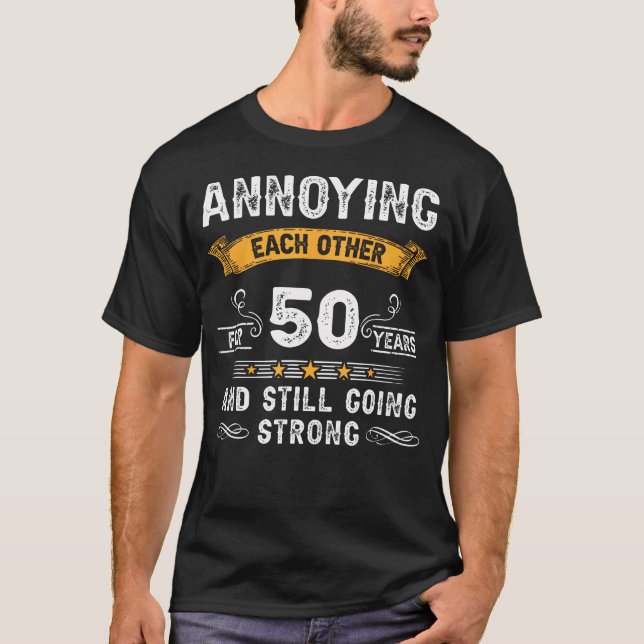 50 Jahre Annadigung für 50 Jahre 50. Hochzeit Anni T-Shirt (Vorderseite)