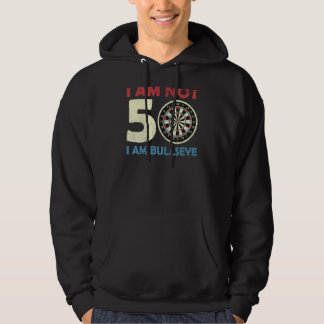 50 Jahre Bullseye Geburtstag 1972 Alter 50. Geburt Hoodie
