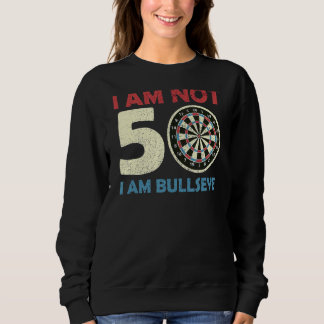 50 Jahre Bullseye Geburtstag 1972 Alter 50. Geburt Sweatshirt