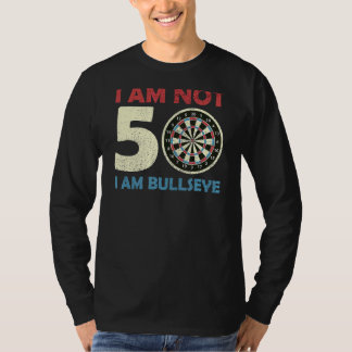 50 Jahre Bullseye Geburtstag 1972 Alter 50. Geburt T-Shirt