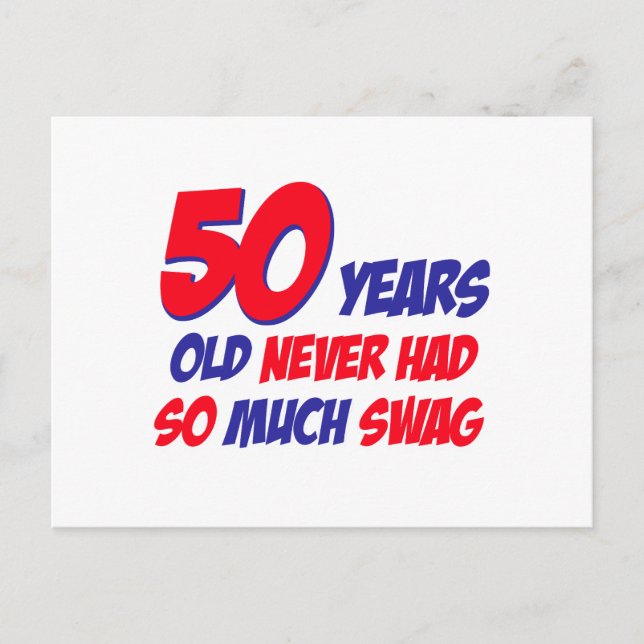 50 Jahre Design Postkarte (Vorderseite)