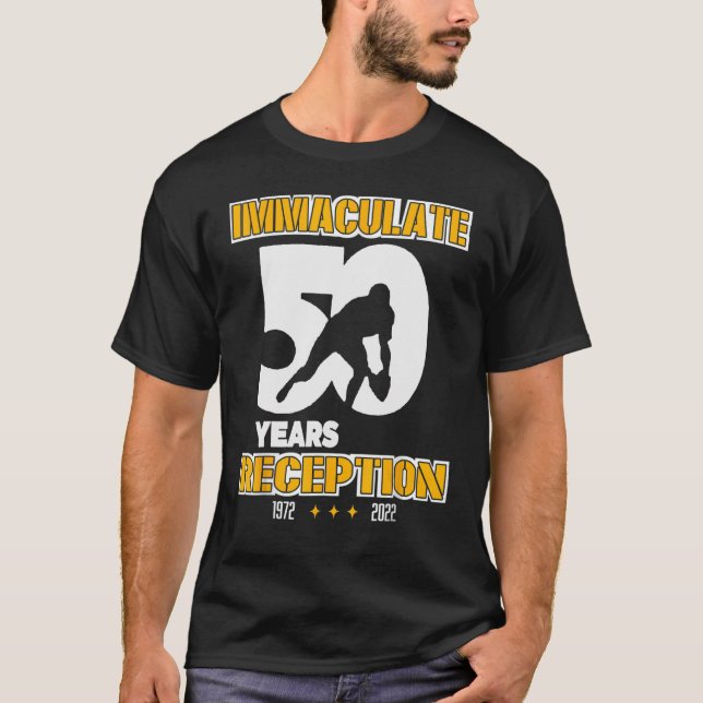50 Jahre Empfang Pittsburgh Im T-Shirt (Vorderseite)
